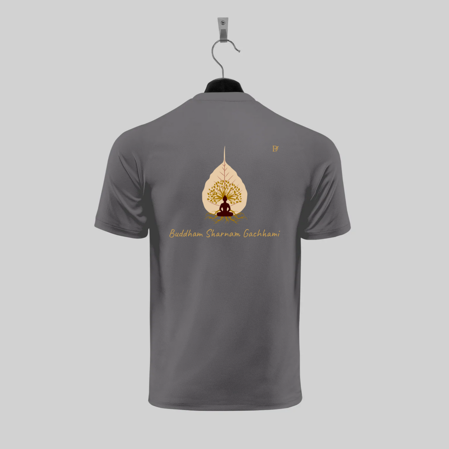 Dragonfli Divine : Lord Buddha Designer T-Shirt