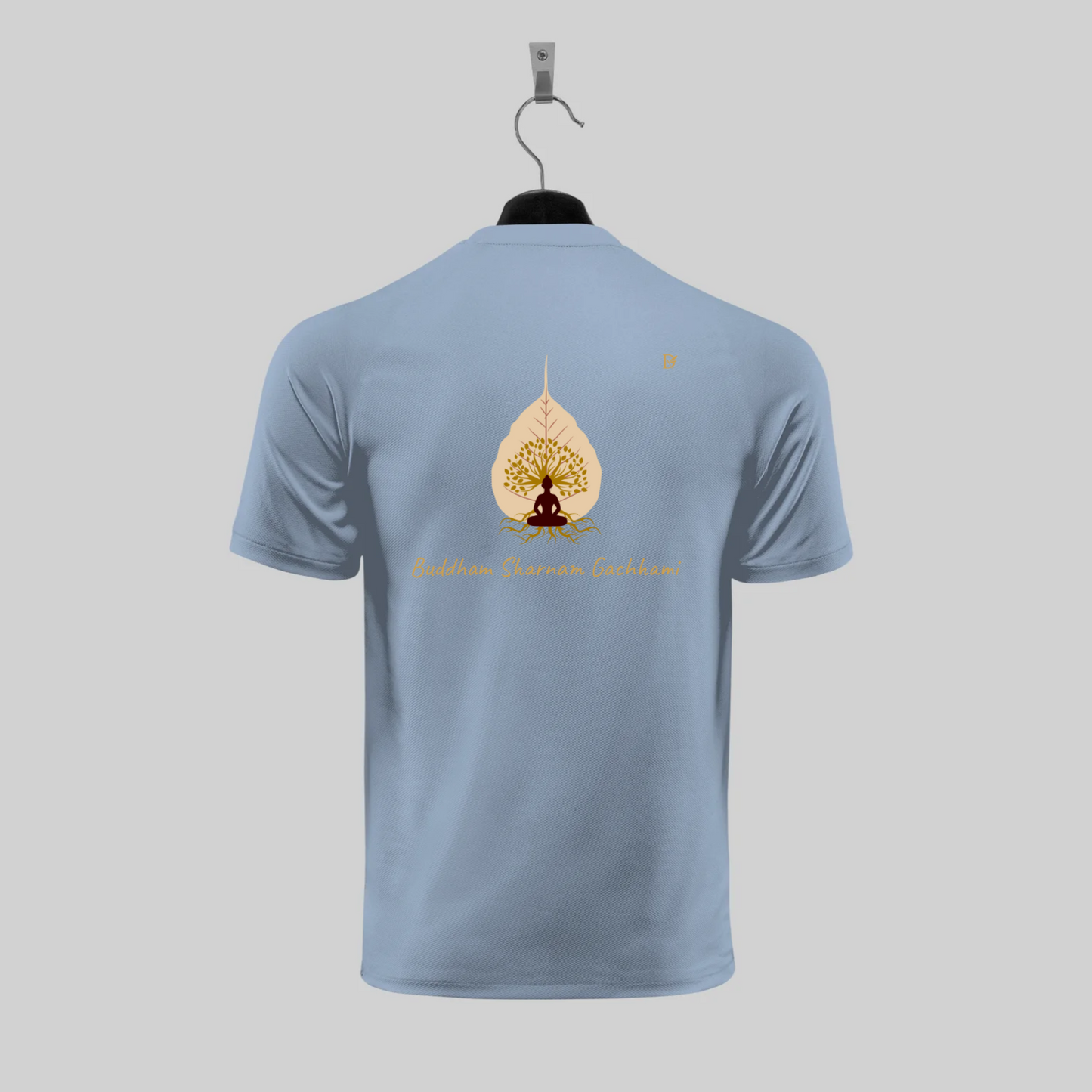Dragonfli Divine : Lord Buddha Designer T-Shirt