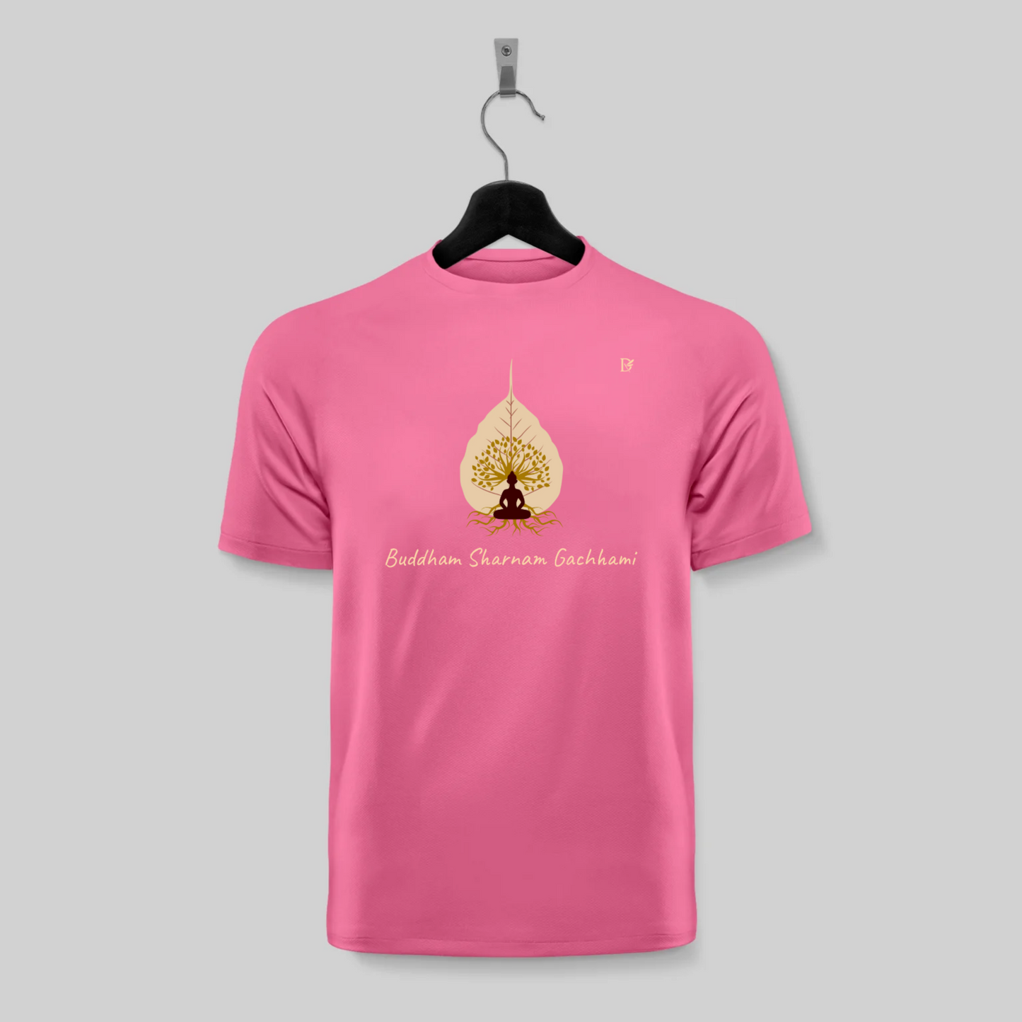 Dragonfli Divine : Lord Buddha Designer T-Shirt