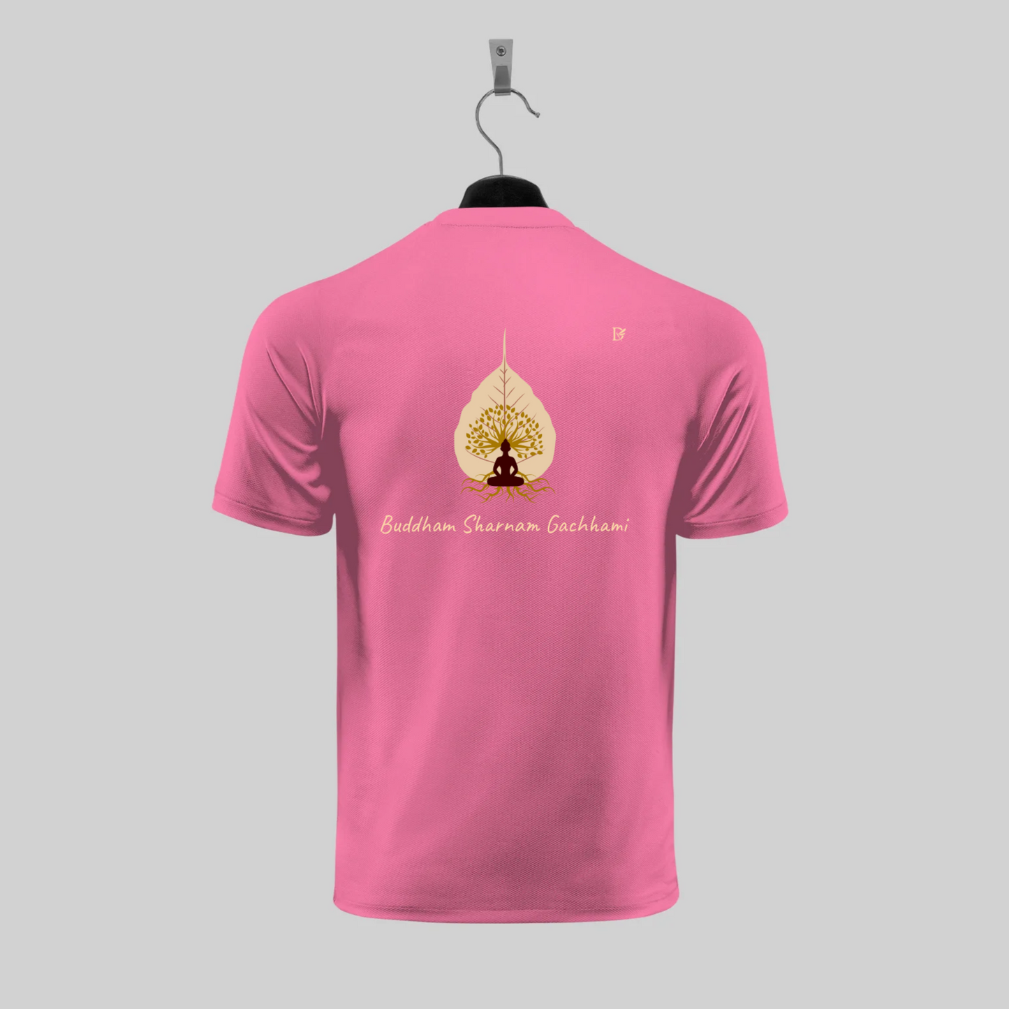 Dragonfli Divine : Lord Buddha Designer T-Shirt