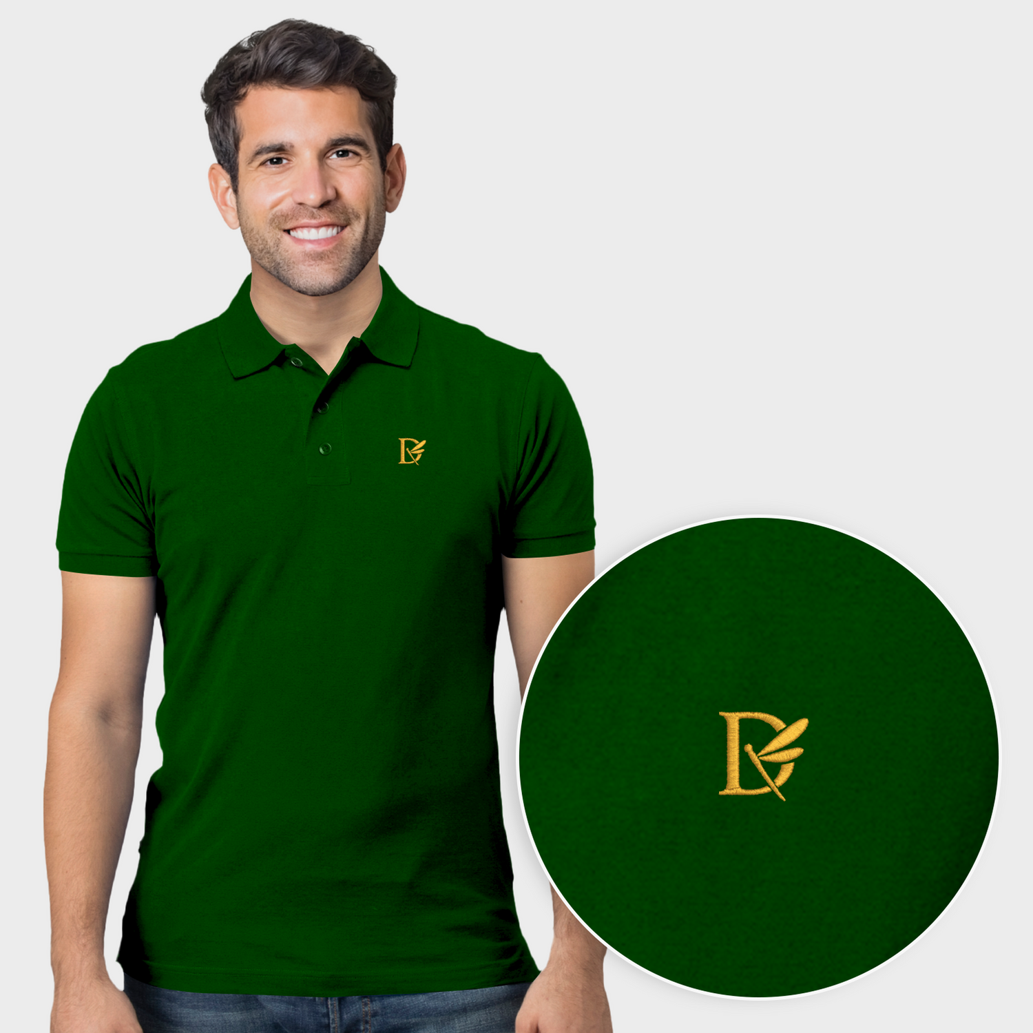 Dragonfli Aura : Men's Polo T-Shirts