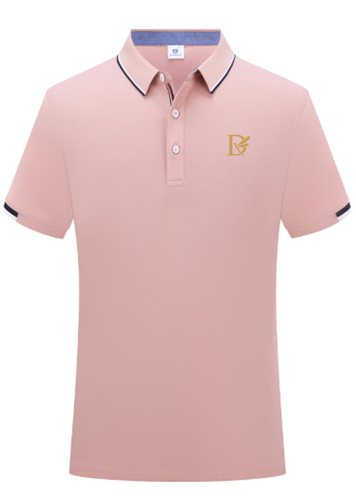 Dm’fli Premium Cotton-polyester Polo T-Shirt