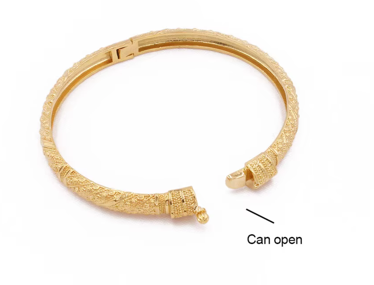 Luxury 24K Gold Plated Bangles Bangles For Women