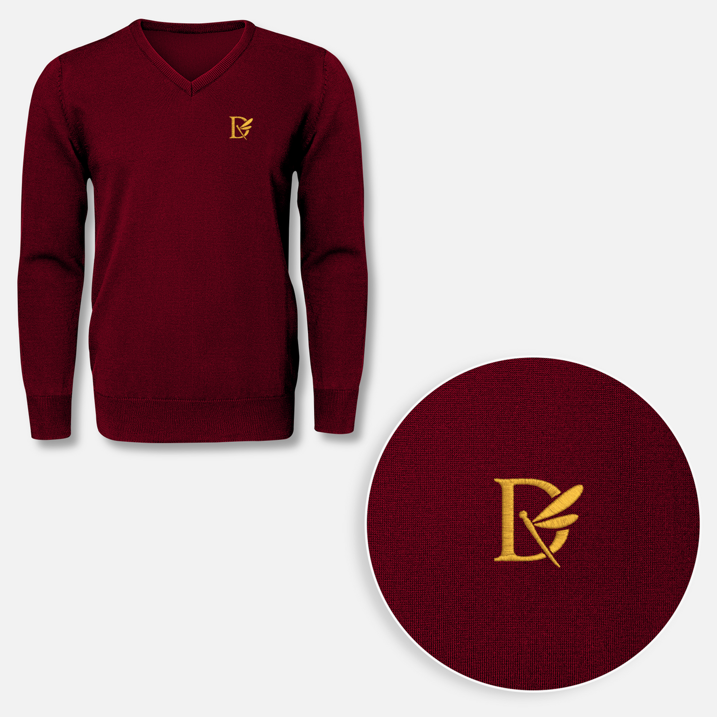 Dragonfli Premium V-Neck Sweater