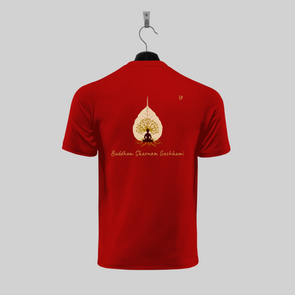 Dragonfli Divine : Lord Buddha Designer T-Shirt