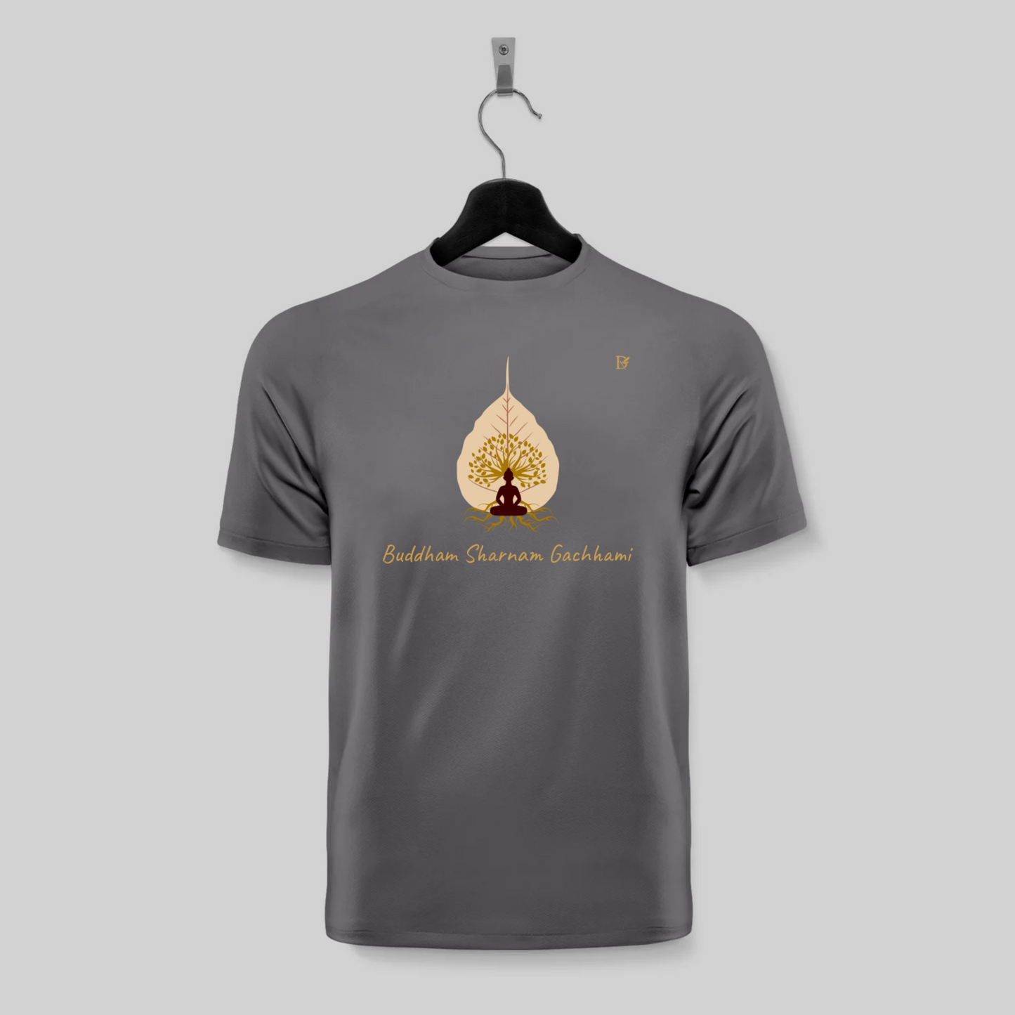 Dragonfli Divine : Lord Buddha Designer T-Shirt