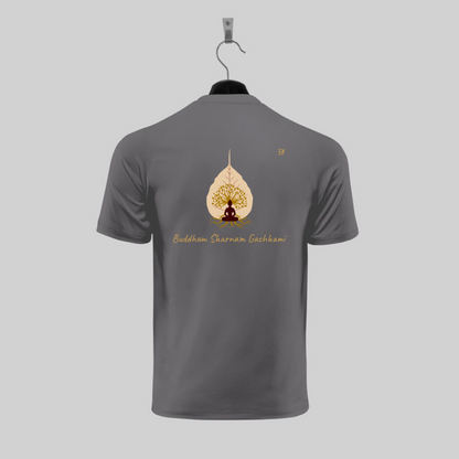 Dragonfli Divine : Lord Buddha Designer T-Shirt