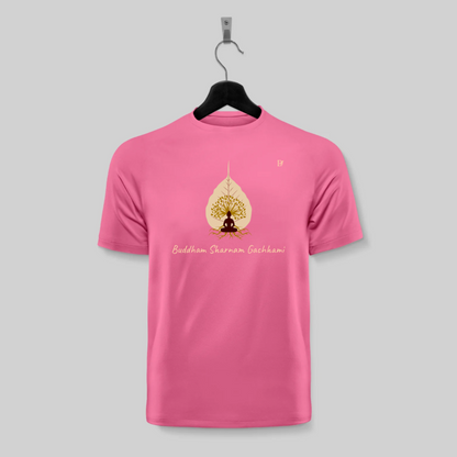 Dragonfli Divine : Lord Buddha Designer T-Shirt