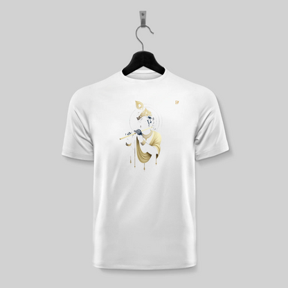 Dragonfli Divine: Lord Krishna Designer T-Shirt