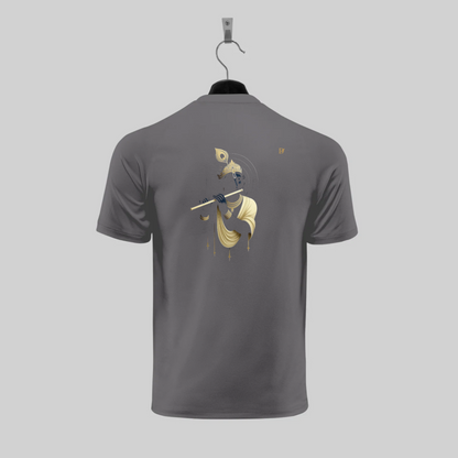 Dragonfli Divine: Lord Krishna Designer T-Shirt