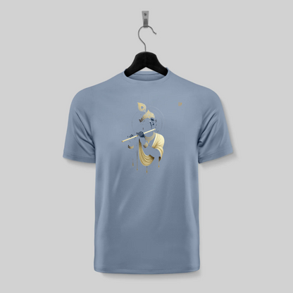 Dragonfli Divine: Lord Krishna Designer T-Shirt
