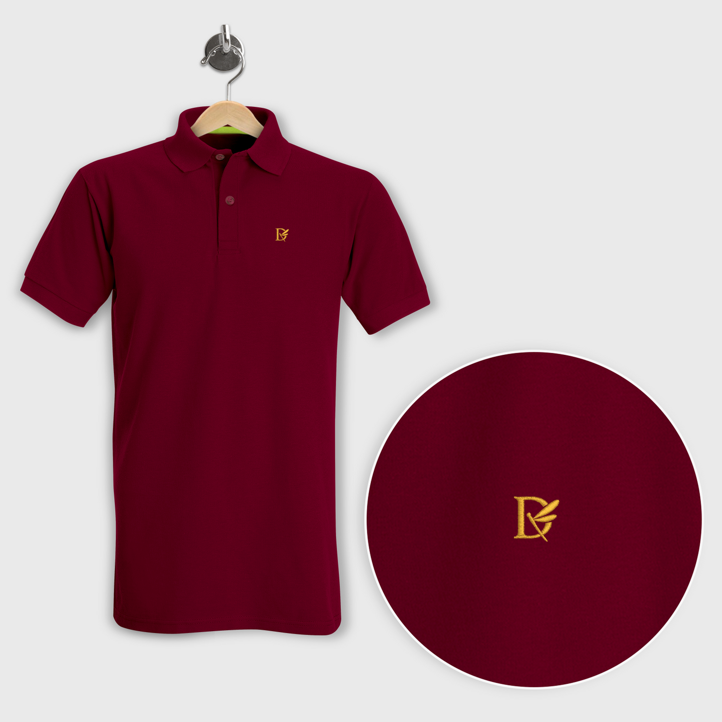Dragonfli Aura : Men’s Classic Premium Polo T-Shirt