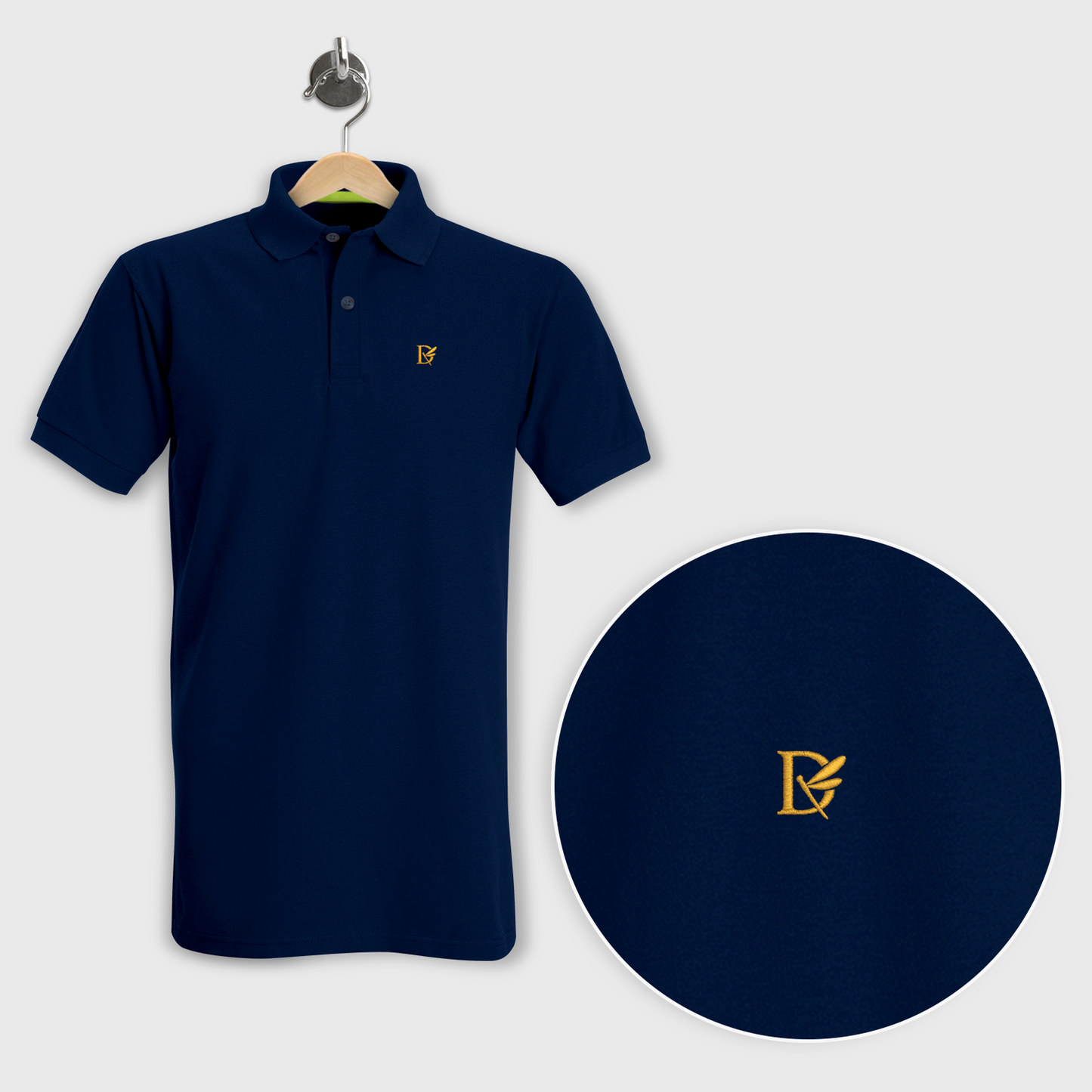 Dragonfli Aura : Men’s Classic Premium Polo T-Shirt