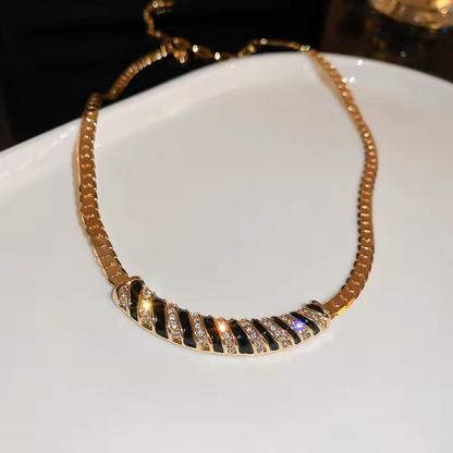 Retro Style Luxury Chokers Necklaces for Women - 18k Gold Plated